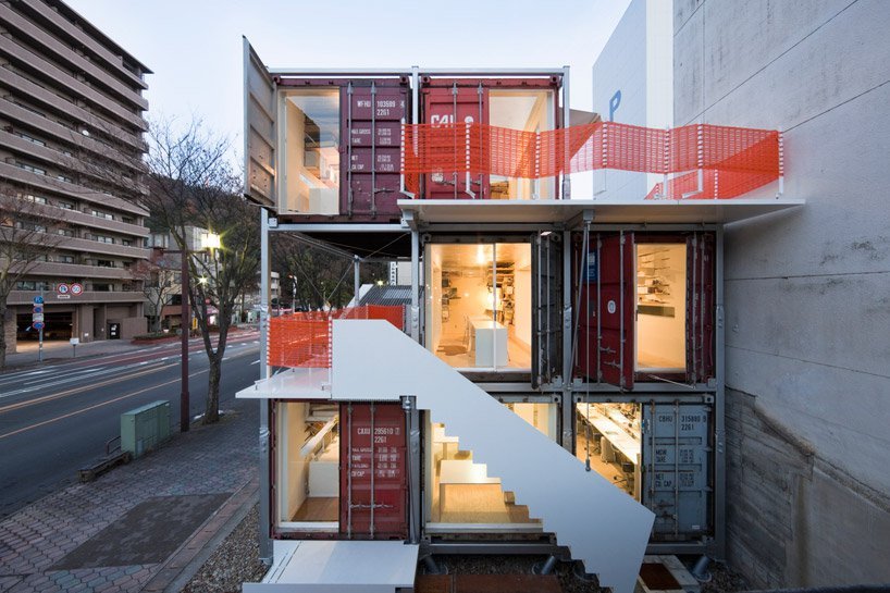 Shipping Container Homes & Buildings Sugoroku Office Shipping