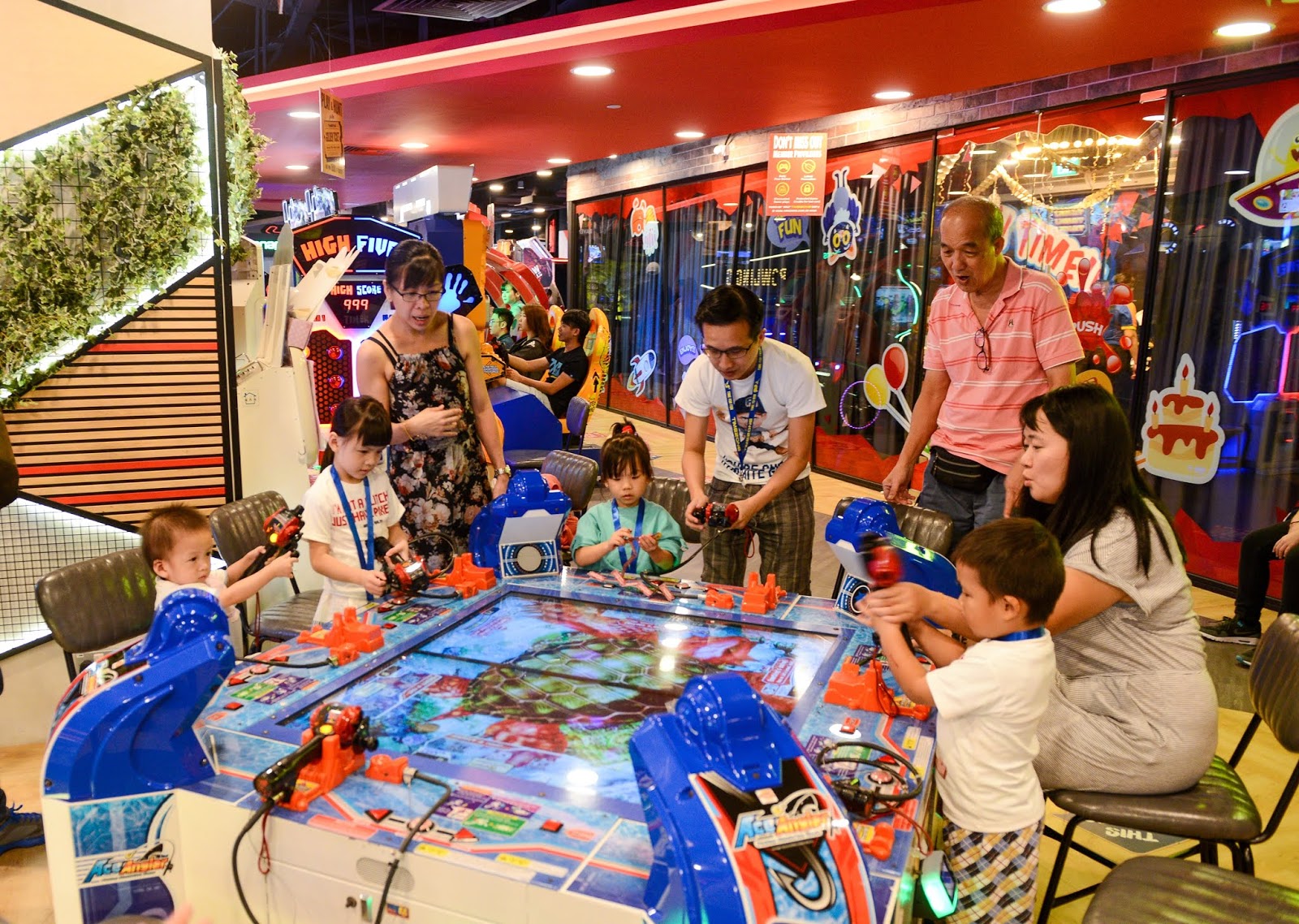 Ashlyn Thia Emmalyn's 5th birthday Timezone X Sugar Rush party