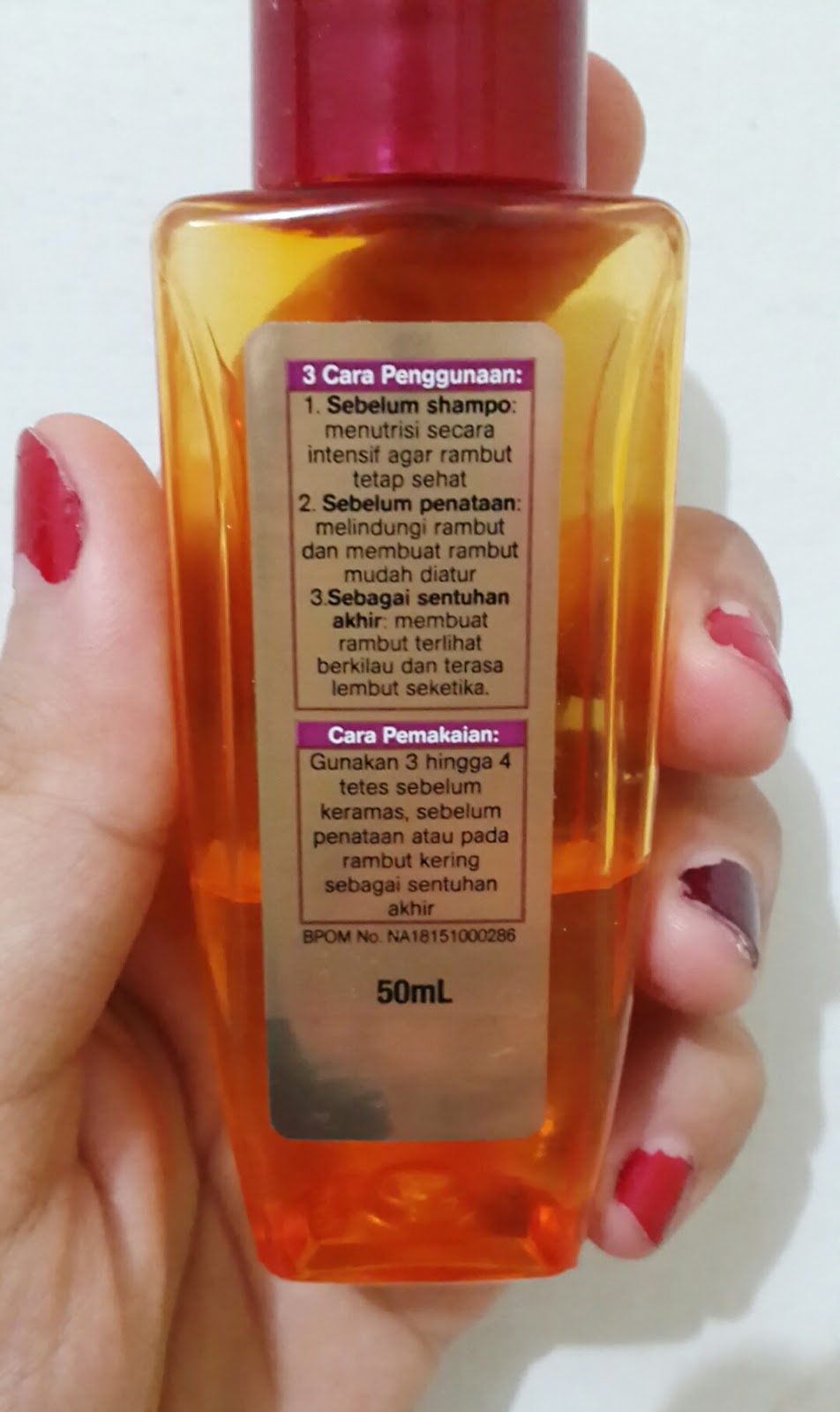 SHARING & REVIEW] L'OREAL EXTRAORDINARY OIL FOR COLORED HAIR