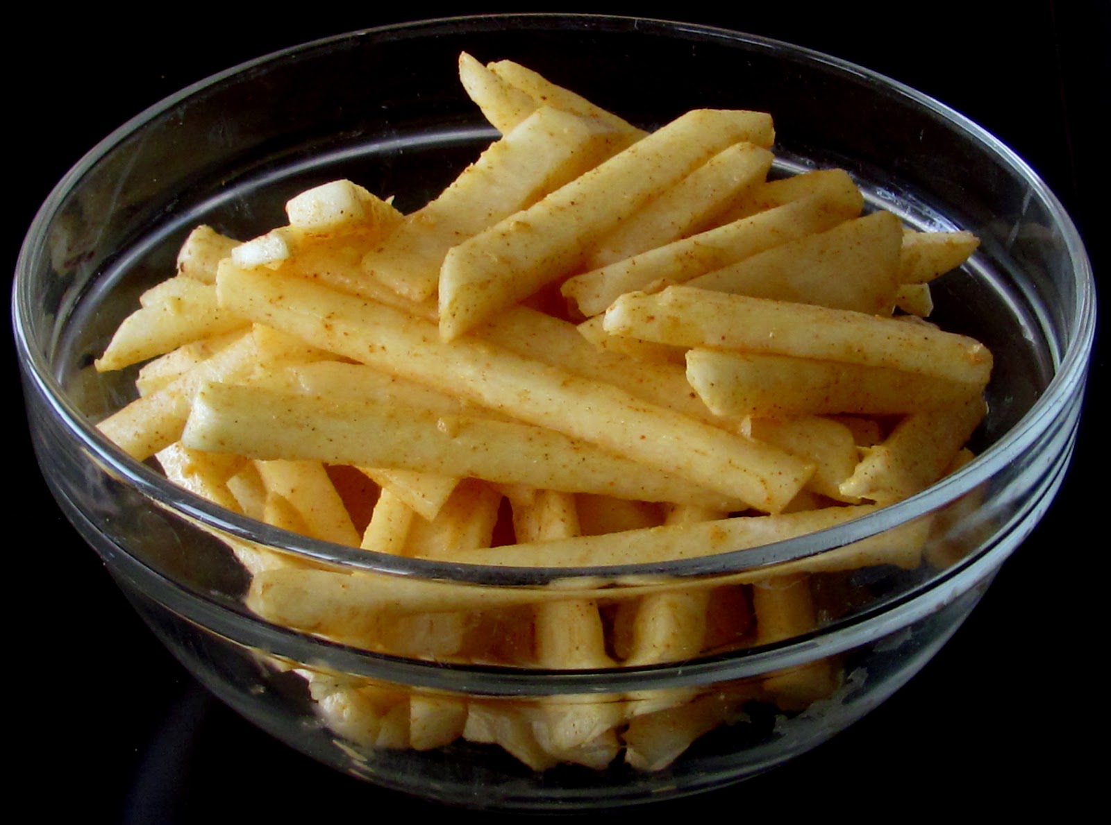 The Health Seekers Kitchen Raw Jicama Chili Fries