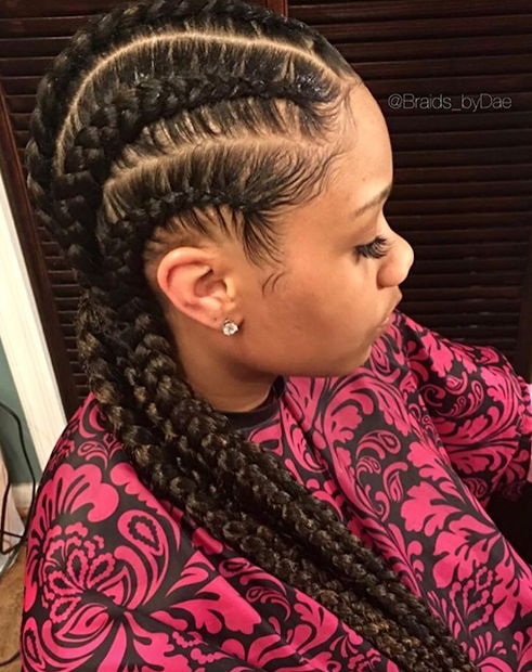 top trendy ghana braids styles