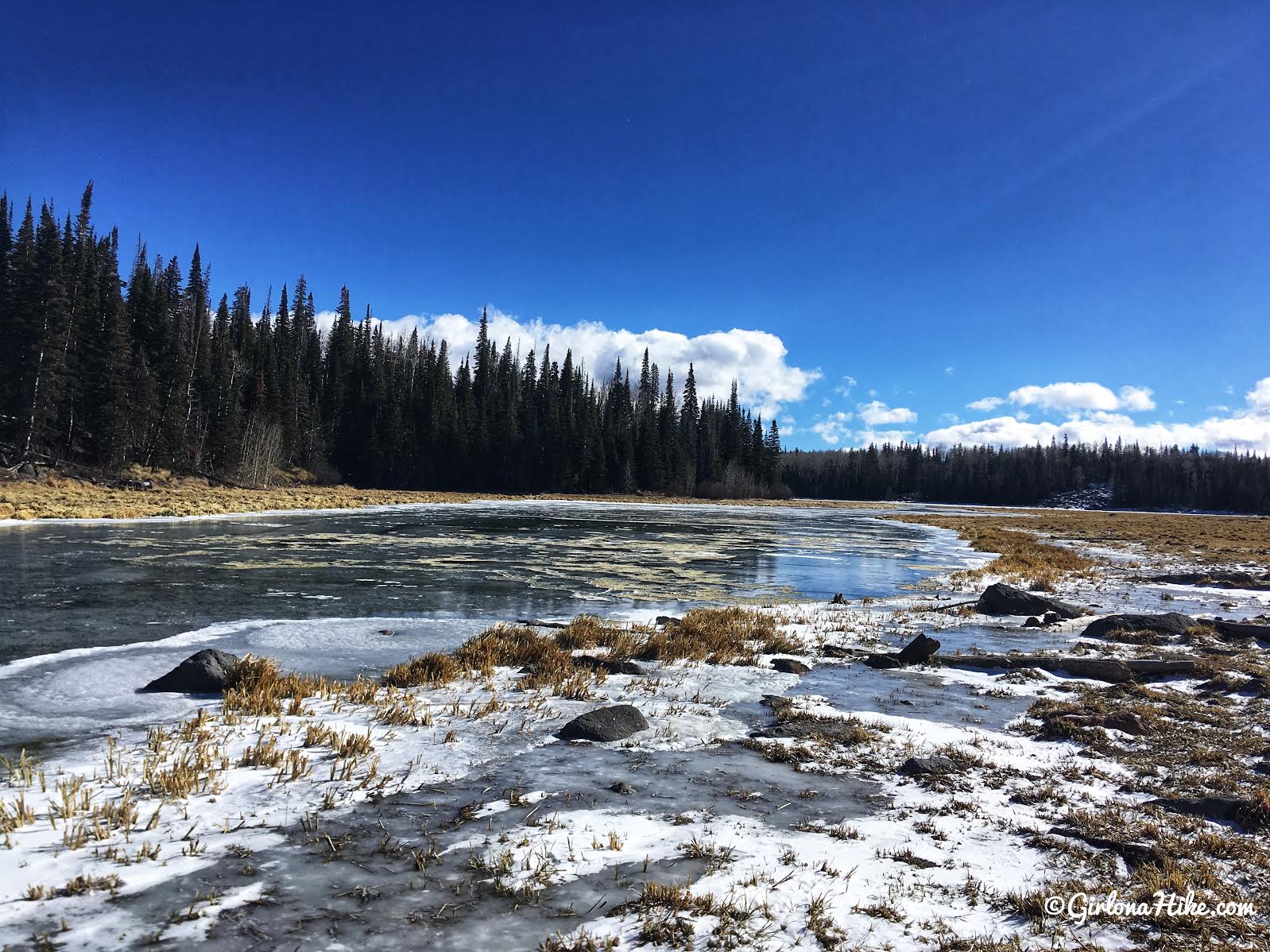 Hiking to Deer Creek Lakes, Boulder Mountain Girl on a Hike