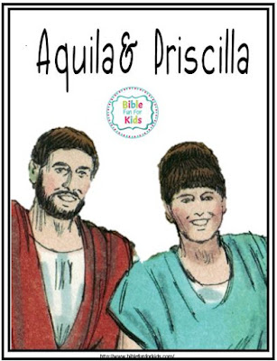 Paul With Aquila & Priscilla | Bible Fun For Kids