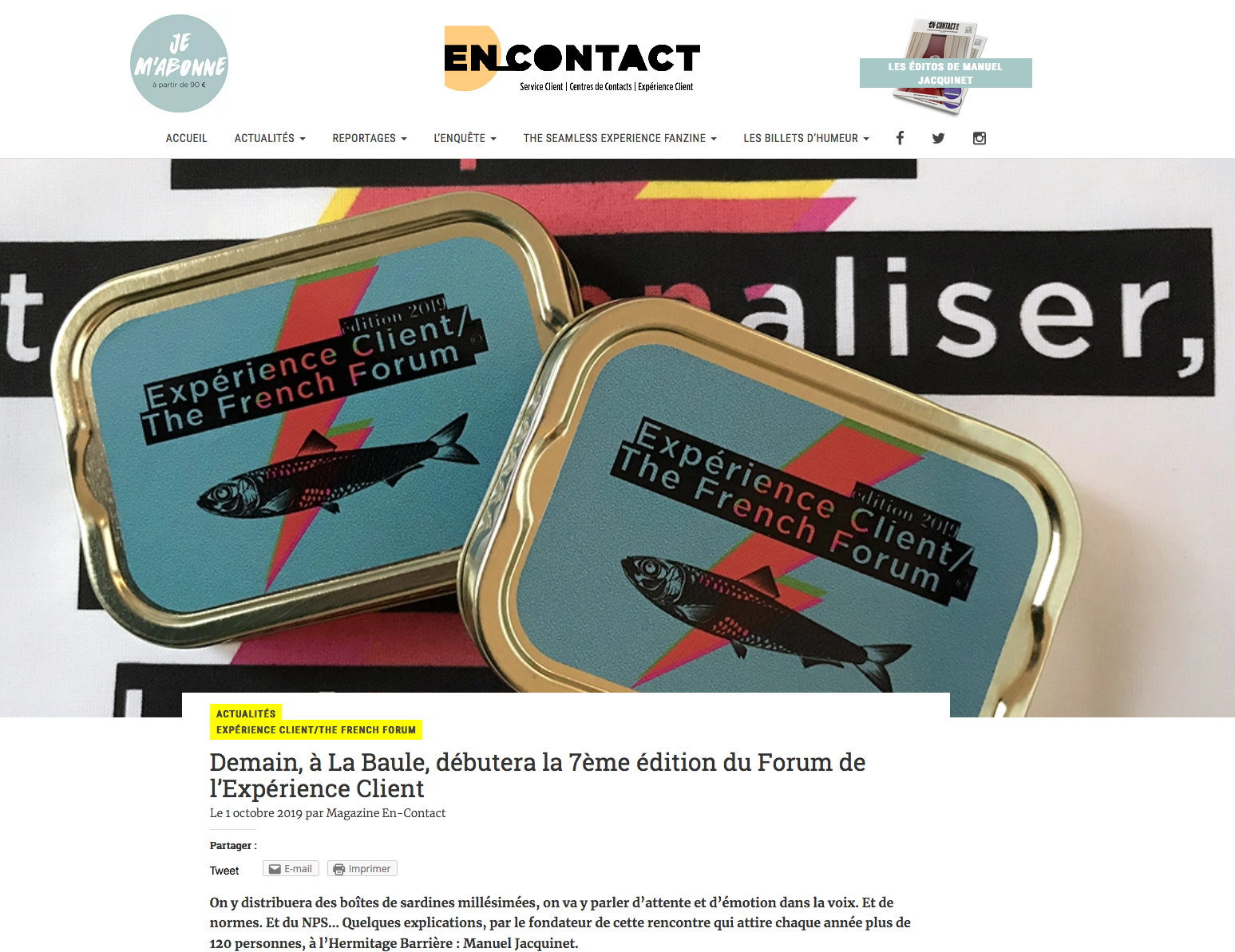 Musée Imaginaire de la Sardine Des sardines pour améliorer "l