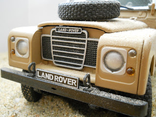 maqueta de Land Rover Serie III 109