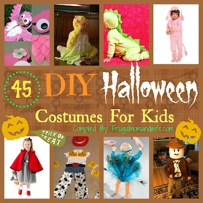 Frugal Mom and Wife: 45 DIY Halloween Costumes For Kids!