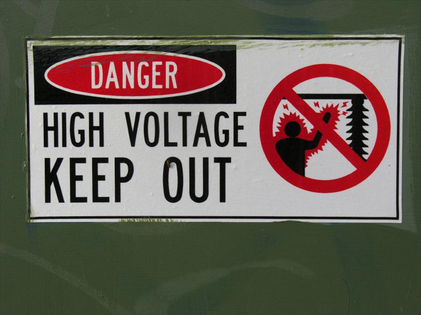 The World Through Electricity Current kills you!!!! Not voltage