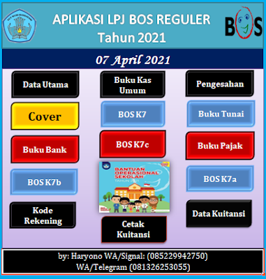 Aplikasi Lpj Bos Revisi Tahun 2021 Mayfile