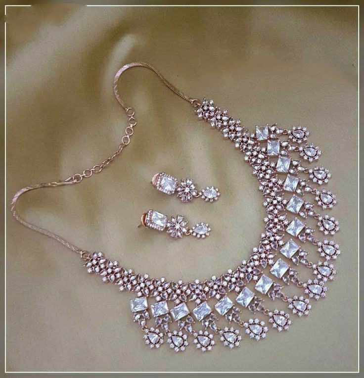 Diamond necklace sets