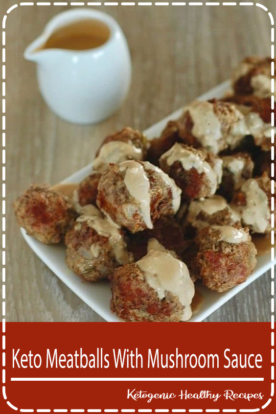 Keto meatballs with mushroom sauce Joy Food Susante