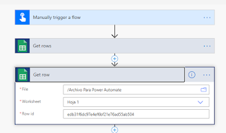 get_row_google_sheets_power_automate