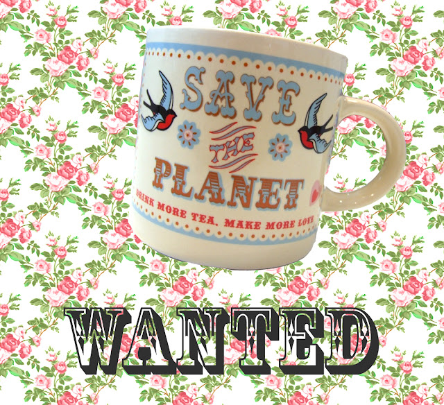 save the planet mug