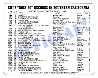 KHJ Boss 30 No. 57 - August 3, 1966