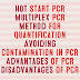 Hot Start PCR | Multiplex PCR | Avoiding Contamination In PCR | Advantages & Disadvantages Of PCR