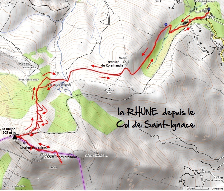 Garazi Baigorry Rando la Rhune depuis le col de SaintIgnace