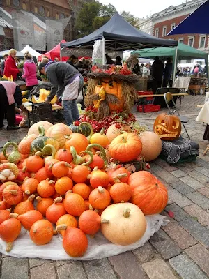 Weekend in Riga in the Fall: Autumn Harvest Festival pumpkins