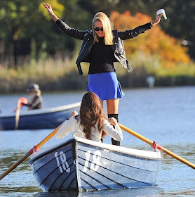 Kimberley Garner Candid Upskirt At London's Hyde Park