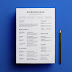 Free Simple Resume Template for Web Designer