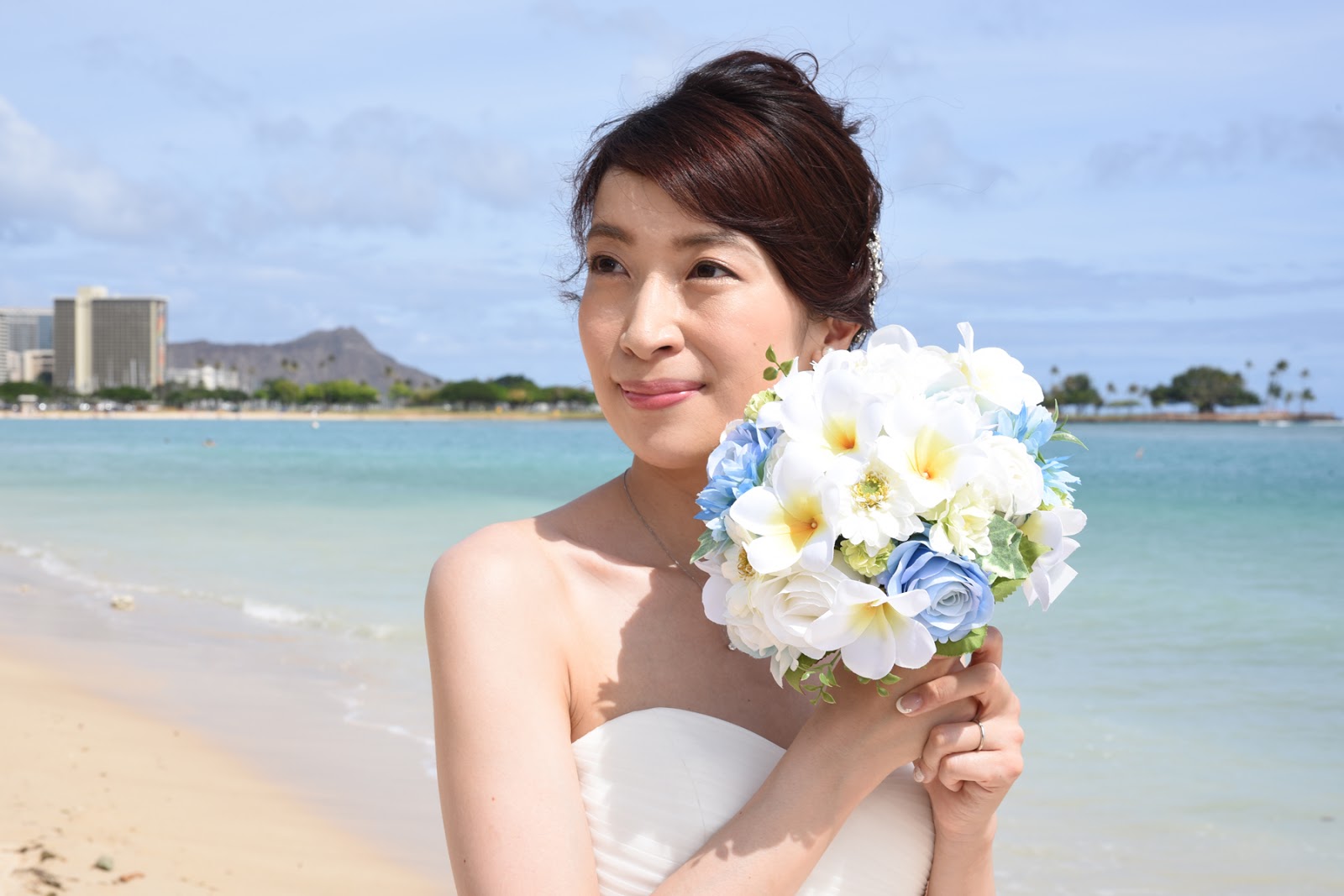 Hawaii Wedding Flowers Plumeria Silk Flower