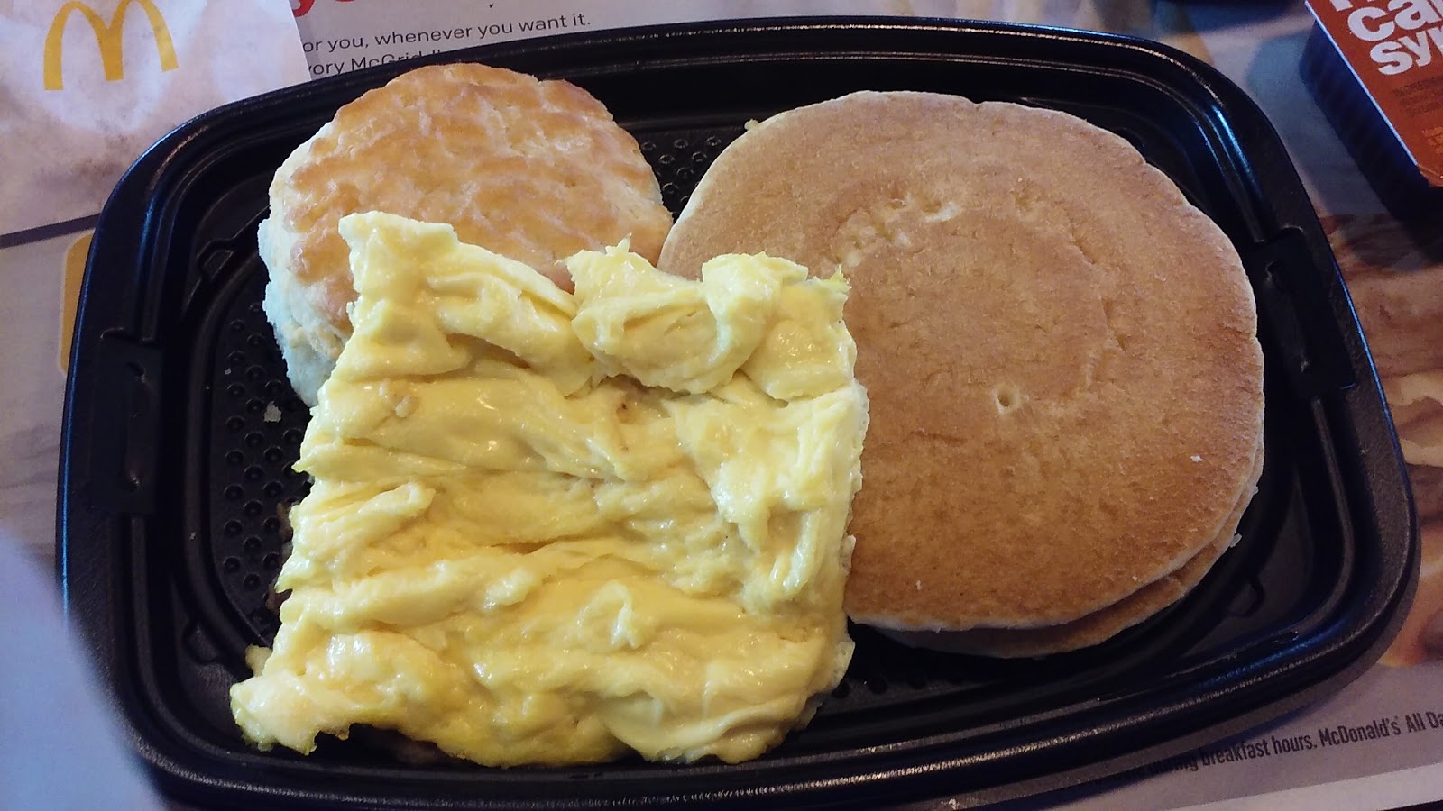The Adventurous food guy Mcdonald's Big breakfast with hotcakes