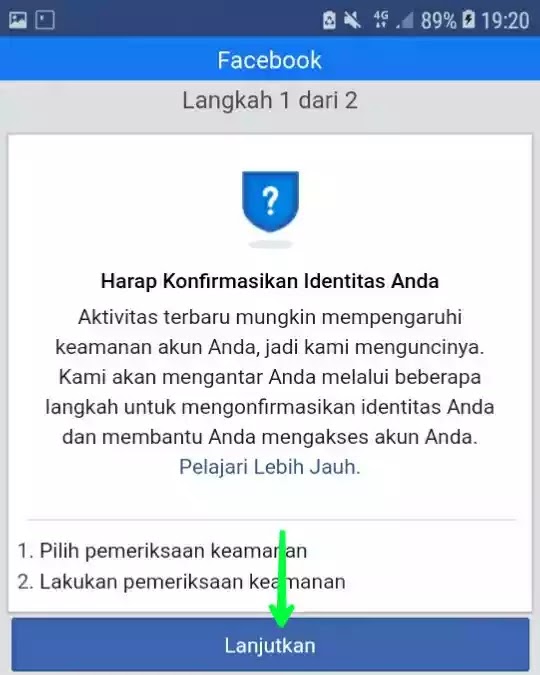4 Cara Mengatasi Akun Fb Kena Sesi Terkunci Permanen Satu Trik