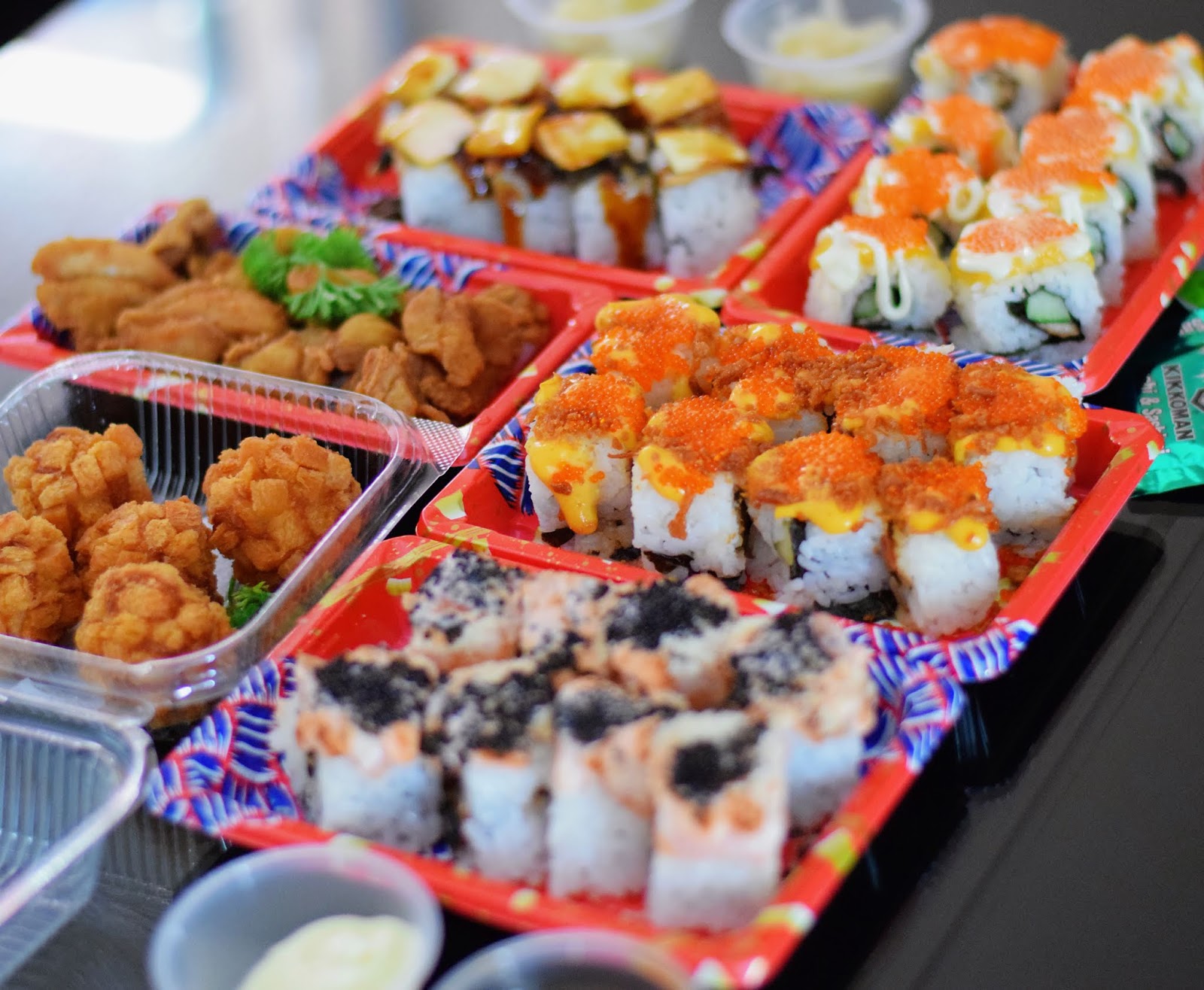 Food Review Sushi Delivery SG satisfies your craving for Japanese Food in 45 minutes