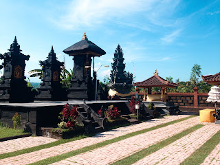 Main Worship Buildings at Dalem Temple Or Pura Dalem Ringdikit, North Bali
