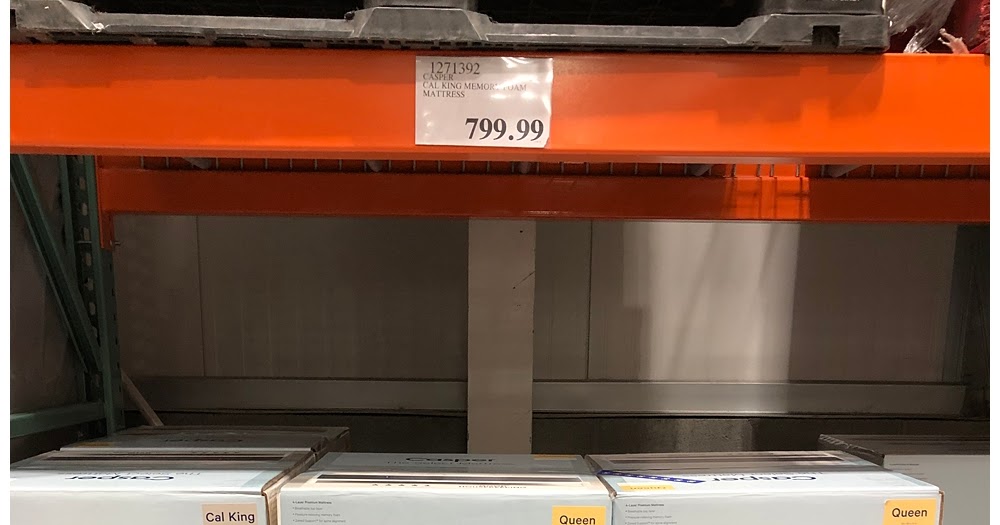 One of Highest Rated Foam Mattresses by Casper Spotted Costco