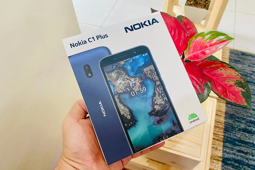 Nokia C1 Plus Review: Unboxing