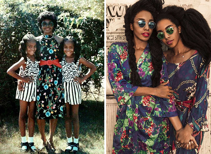 “There was a certain stigma around people who wore their hair natural or in an afro” - These Twin Sisters Were Ashamed Of Their Incredible Hair, But Now They Became Famous For It “There was a certain stigma around people who wore their hair natural or in an afro” - These Twin Sisters Were Ashamed Of Their Incredible Hair, But Now They Became Famous For It