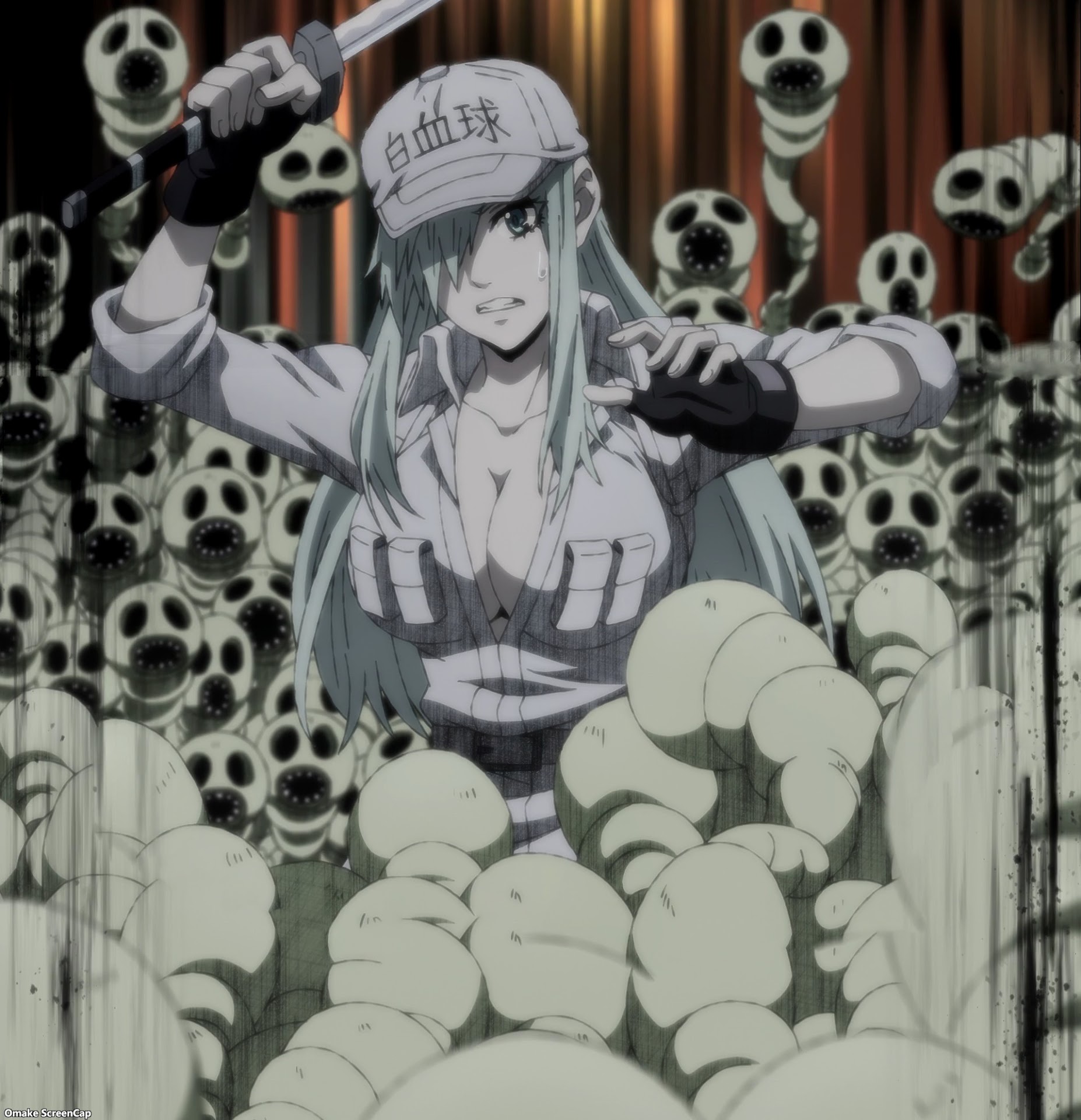 Joeschmo's Gears and Grounds: Hataraku Saibou Black - Episode 2 - White  Blood Cell 8787 Sizes Up Red Blood Cell