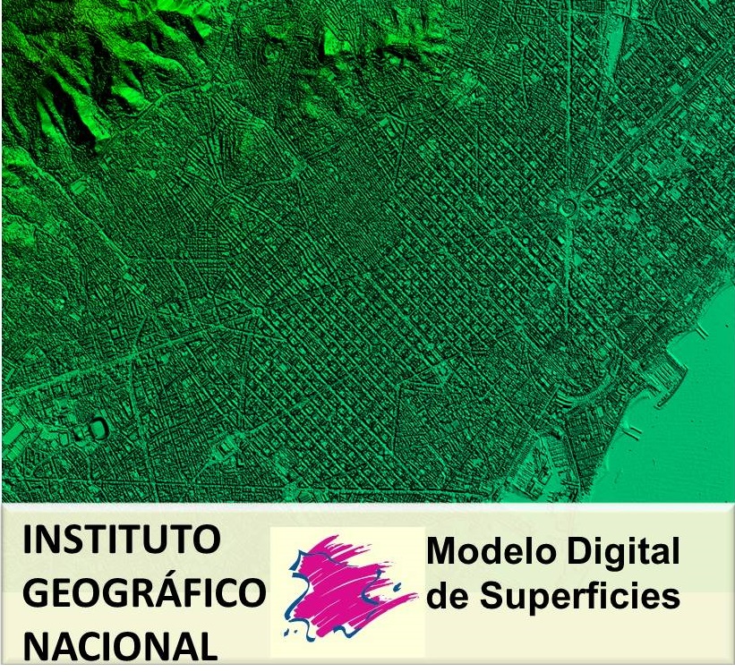 Cartografía Digital: MDS05, nuevo modelo de superficies.