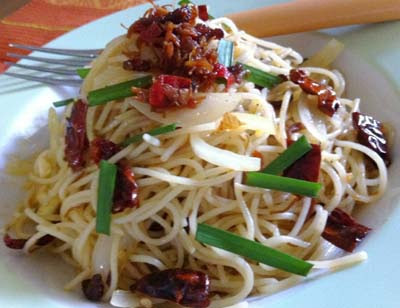 Resep masakan Spaghetti Daging Iga & Telur