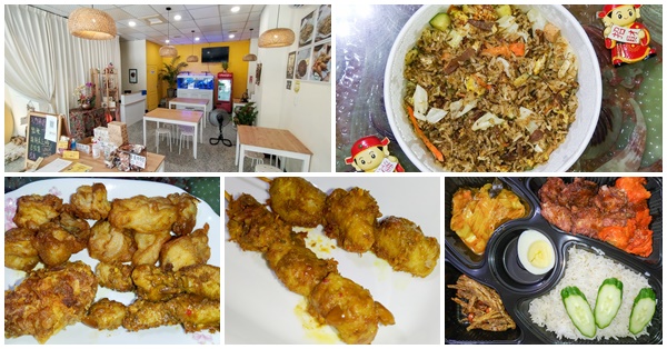 台中東區寶林咖啡館自由店馬來西亞素食料理，道地椰香飯經典小吃