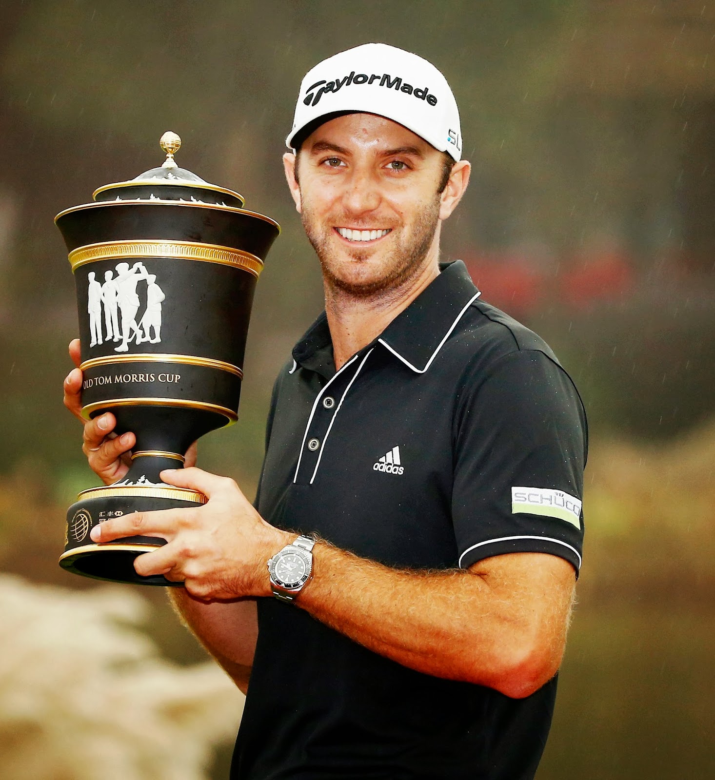 Dustin johnson rallies to win by three shots in shanghai.