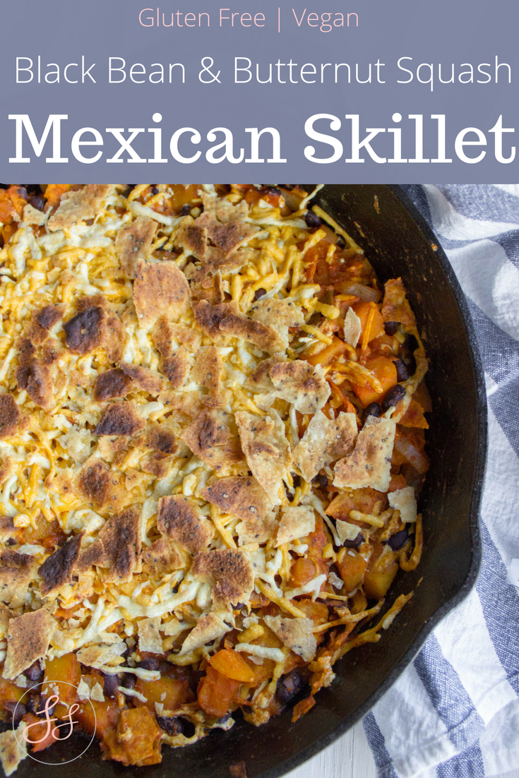 Black Bean and ButterNut Squash Mexican Skillet Simply Samantha