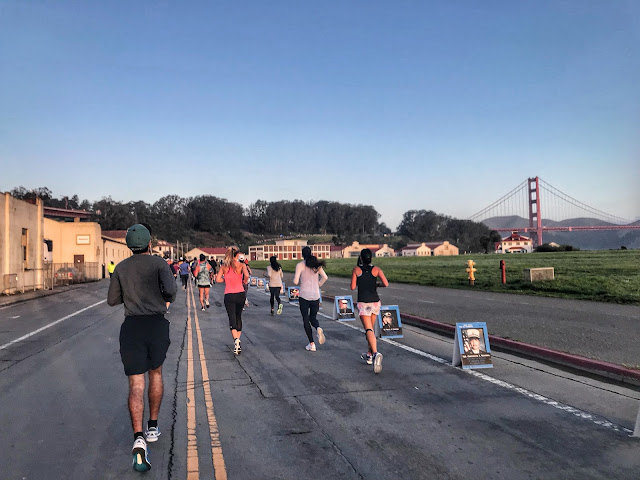 Rock'n'Roll San Francisco Half Marathon Wear Blue mile to Remember