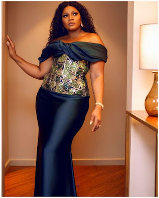 Omotola Jalade's Dress For International Women’s Day