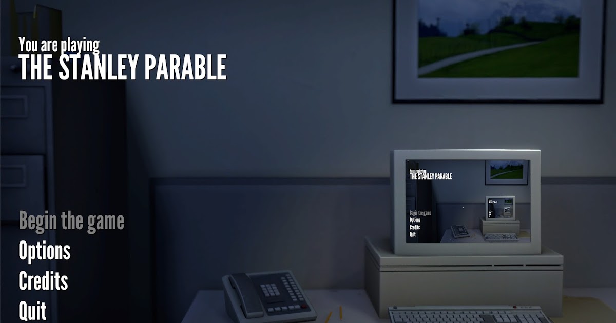 [insertname]: The Stanley Parable, a parable about narratives and