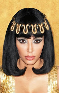 Kim Kardashian as Cleopatra VII