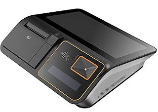 Shreyans 11.6iN. All in One Touch POS Machine with Windows OS, Receipt Printer, Credit Card Scanner, Customer Display POS Guru.