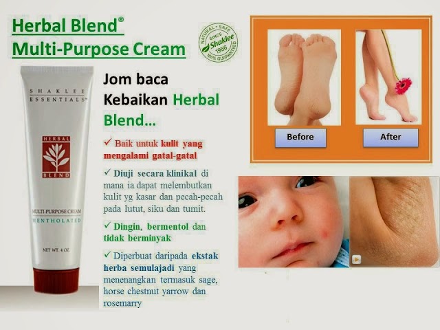 Testimoni Herbal Blend Cream untuk kulit gatal, ekzema 