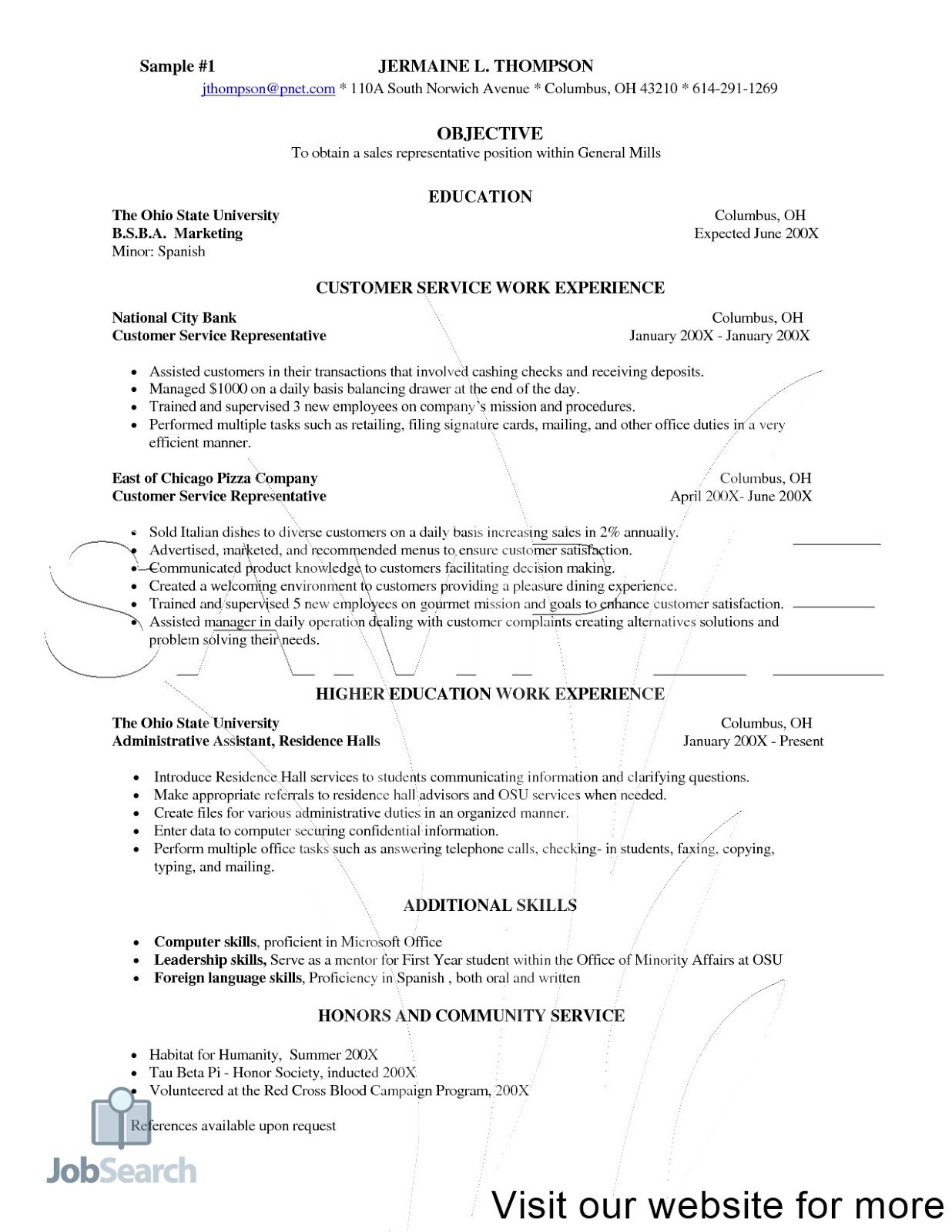 Assistant Manager Restaurant Duties Resume 2020