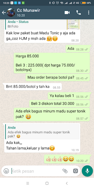 Madu Kuat Pria Ereksi Super Tonik Tegang Lebih Tahan Lama Hubungan Intim