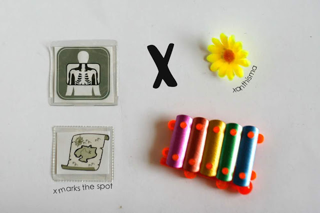 Language objects for Montessori alphabet box by TomToy