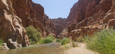 Wadi Mujib o Wadi AlMujib, Jordania.