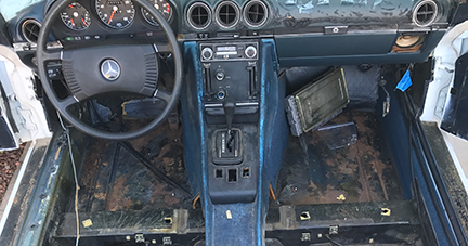 Mercedes Benz W123 And R107 Diy Mercedes 450sl Interior