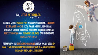 Aktivitas liburan ke Planet Mochi Aktivitas liburan ke Planet Mochi