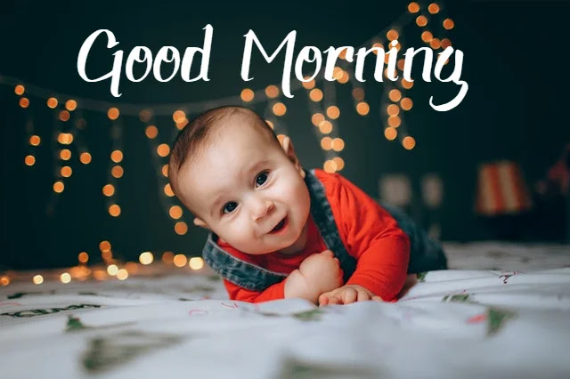 Good Morning Cute Baby HD Image Good Morning Cute Baby HD Image