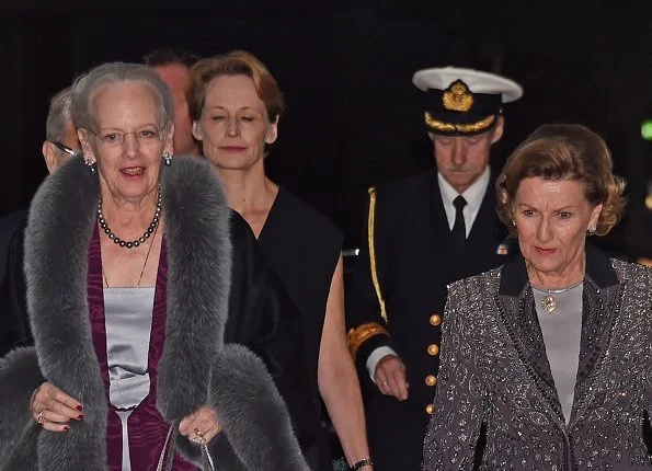 Queen Sonja and Queen Margrethe attend the Opera Gala of The Queen Sonja International Music Competition